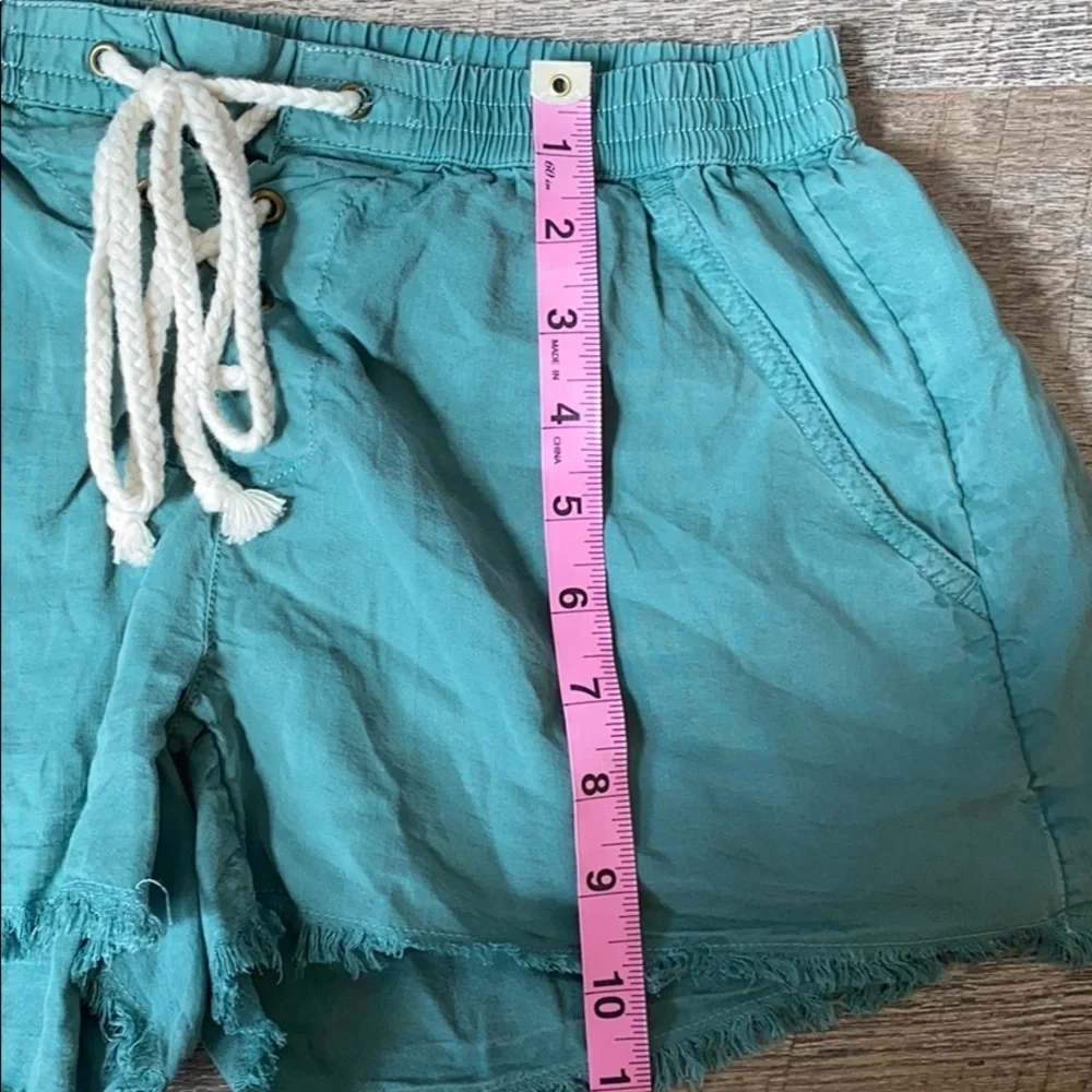 Aerie Teal Soft Cir off Shorts Small